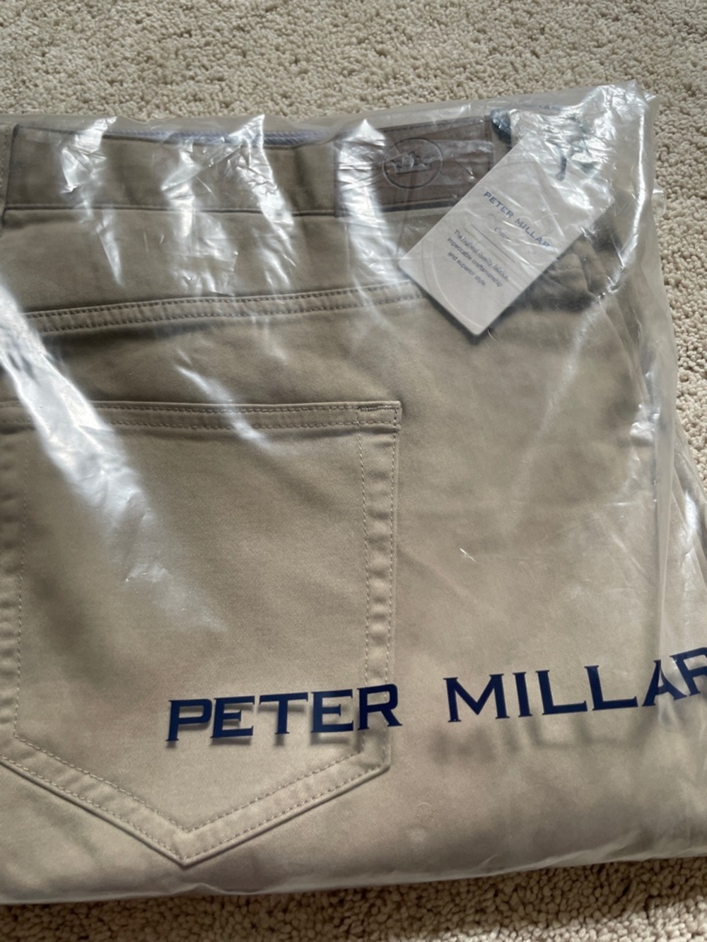Peter Millar Beige Khaki Chinos